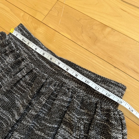 Free People Holly Go Lightly Black and white tweed pull on mini skirt size XS - Picture 7 of 11